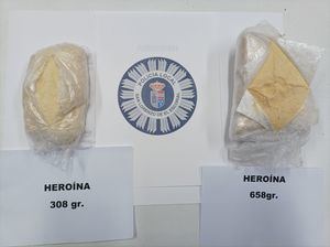 La Policía Local de San Lorenzo de El Escorial aprehende un kilo de heroína