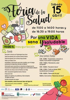 Hoyo de Manzanares celebra la Feria de la Salud con el lema ‘Por una vida sana y saludable’