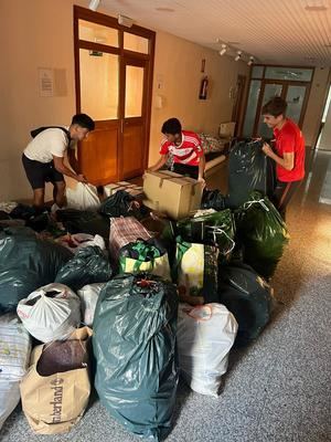 Hoyo de Manzanares habilita un espacio para la recogida de ayuda humanitaria para Marruecos