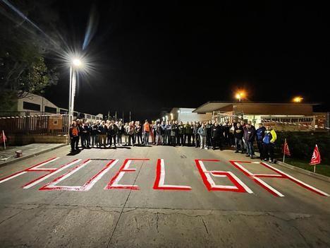 Huelga en la planta de Musashi en Collado Villalba ante la presentación de un ERE que supondría el despido de 55 trabajadores