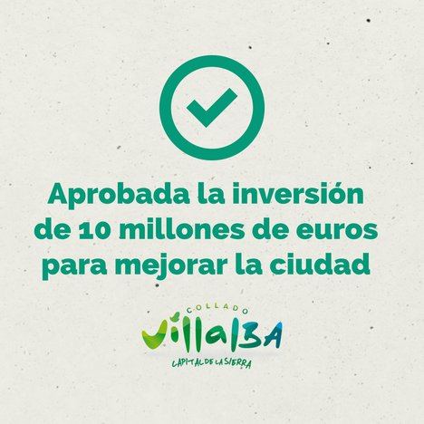 El Ejecutivo de Collado Villalba saca adelante en Pleno todas las inversiones previstas para gastar 10,5 millones del Remanente