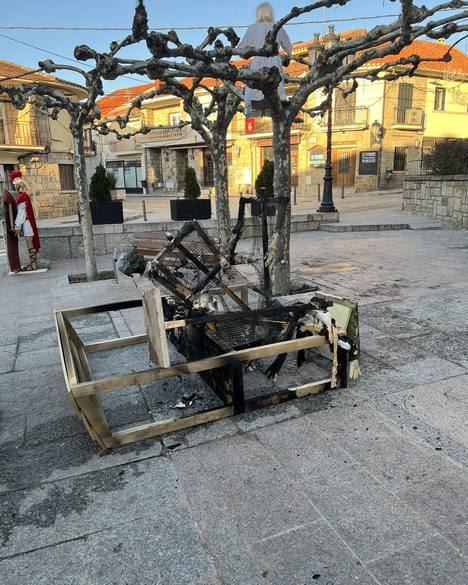 Los Molinos pide colaboración para encontrar a los autores de los actos vandálicos contra el Belén de tamaño natural