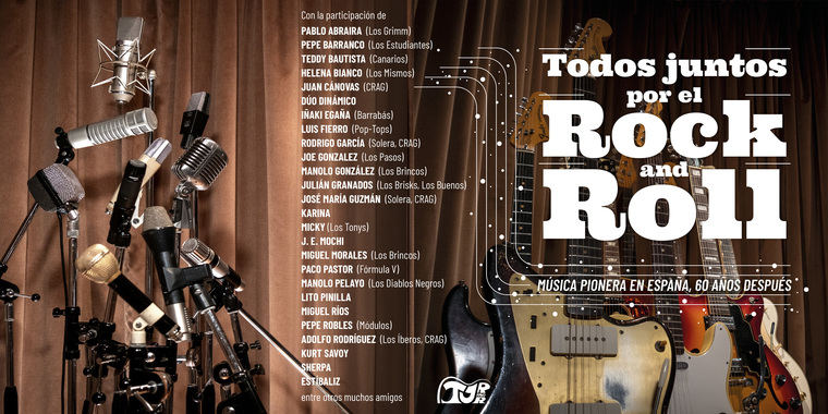 El productor musical Joaquín Torres presenta su proyecto ‘Todos juntos por el rock&roll’