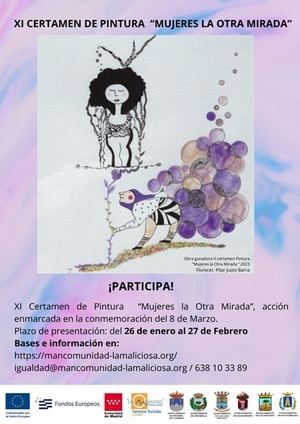 La Mancomunidad La Maliciosa convoca el XI Concurso de Pintura ‘Mujeres: la otra mirada’
