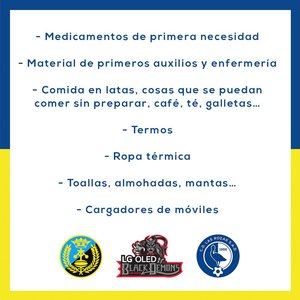 Los clubes de fútbol, rugby y fútbol americano de Las Rozas se unen a la recogida urgente de ayuda humanitaria para Ucrania