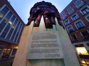 Monumento a los Abogados de Atocha en Madrid