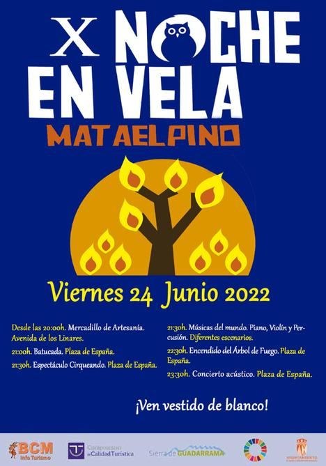 La luz vuelve a llenar las calles de Mataelpino para una nueva edición de la Noche en Vela
 