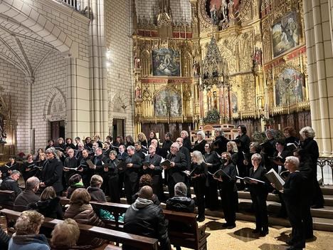 El Orfeón Carlos III ofrece en San Lorenzo de El Escorial su primer concierto en la Sierra Noroeste