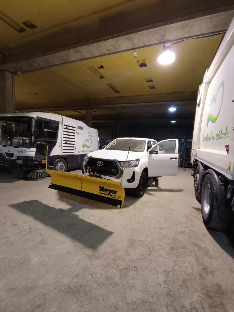 Hoyo de Manzanares activa el protocolo ante nevadas y heladas