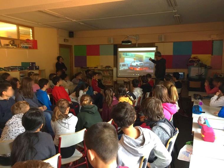 El CEIP Nuestra Señora de Lourdes de Torrelodones colabora con el Rally Solidario Clásicos del Atlas