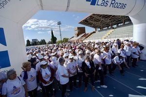 Más de 450 personas en la Marcha de Mayores de Las Rozas