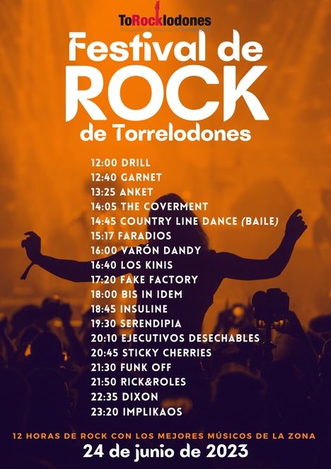 Este sábado, 12 horas de música en directo con el Festival de Rock de Torrelodones