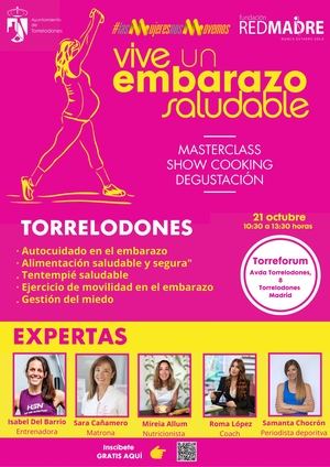 Torrelodones organiza una jornada sobre embarazo saludable