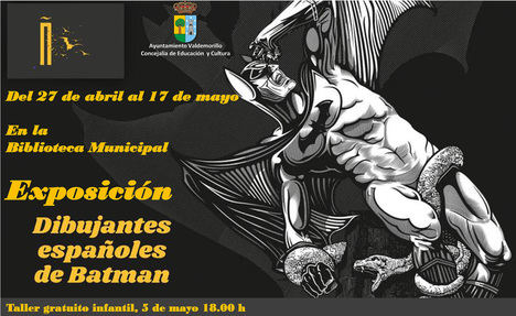 Batman visita Valdemorillo de la mano de sus dibujantes españoles