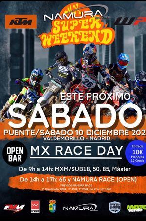 Valdemorillo acoge una prueba de motocross puntuable para el Campeonato de Madrid