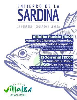 Collado Villalba celebra el Entierro de la Sardina en El Capricho y la Plaza 1º de Mayo
 