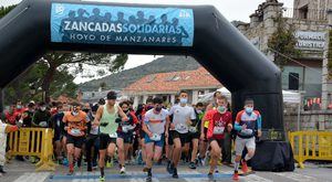 La carrera Zancadas Solidarias de Hoyo de Manzanares recauda más de 7.000 euros para los niños de La Palma