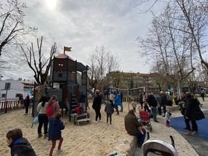 Majadahonda inaugura una nueva zona de juegos infantiles en el parque de La Laguna Vieja