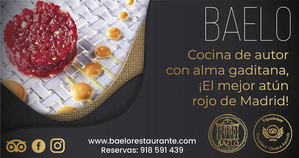 Cocina de autor con alma gaditana en el Restaurante Baelo de Torrelodones
