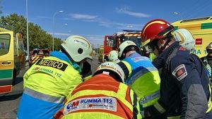Un joven de 30 años fallece en un accidente de tráfico en Guadarrama