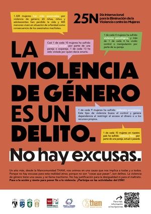 La THAM organiza actividades para conmemorar el 25 N, Día Internacional para la Eliminación de la Violencia contra las mujeres