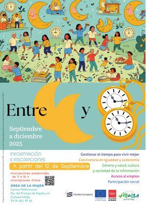 El Área de Mujer del Ayuntamiento de Collado Villalba oferta más de 20 talleres y actividades gratuitas