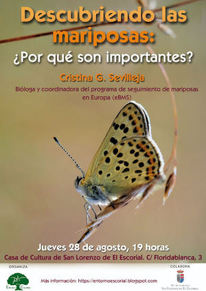 Charla en San Lorenzo de El Escorial sobre el fascinante mundo de las mariposas