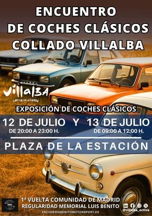 Collado Villalba acoge su I Encuentro de Coches Clásicos este fin de semana