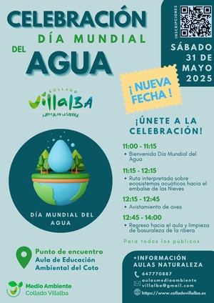 El Ayuntamiento de Collado Villalba celebra este sábado el Día Mundial del Agua