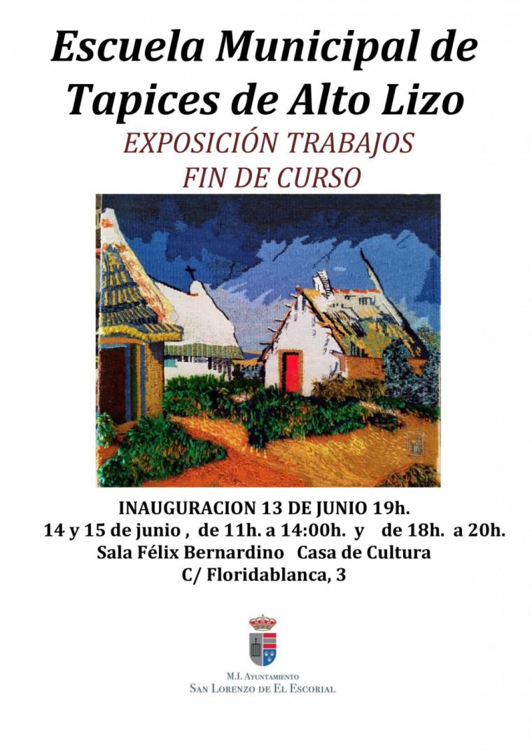 La Escuela Municipal de Tapices y el Grupo de Patchwork de San Lorenzo presentan sus trabajos