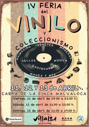 Collado Villalba acoge este fin de semana en Malvaloca la IV Edición de la Feria del Vinilo