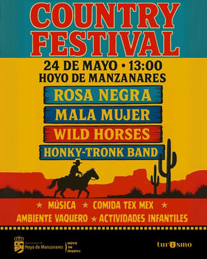 ‘Hoyo de Manzanares, un pueblo de película’, continúa este fin de semana con el Country Festival