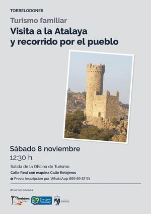 La Concejalía de Turismo de Torrelodones organiza una nueva visita a la Atalaya