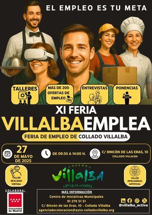 La Feria Villalba Emplea 2025 se centrará en el uso de la Inteligencia Artificial en la búsqueda de empleo