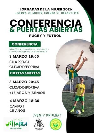 El deporte de Collado Villalba hace historia: Fútbol y Rugby se unen por la mujer