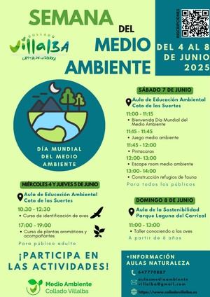 Semana del Medio Ambiente en Collado Villalba con actividades para todos los públicos