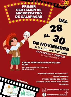 Galapagar acoge este fin de semana su primer Certamen de Microteatro, en el que participan compañías