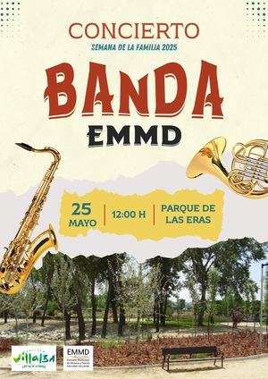 El Parque de las Eras de Collado Villalba acoge ese domingo un concierto al aire libre con motivo de la Semana de las Familias