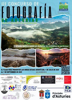 La Casa de Asturias en Guadarrama abre la convocatoria de su Concurso de Fotografía de Asturias