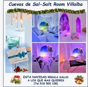 Esta Navidad regala salud en las Cuevas de Sal de Collado Villalba