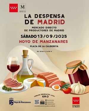 Los mejores productos madrileños, este sábado en Hoyo en el mercado itinerante ‘La Despensa de Madrid’