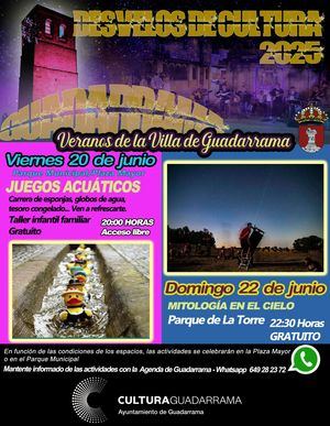 Arranca una nueva edición del programa ‘Desvelos de Cultura’ en Guadarrama