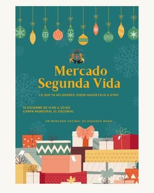 El Escorial acoge este fin de semana los Mercados Navideños Vecinales de Segunda Mano