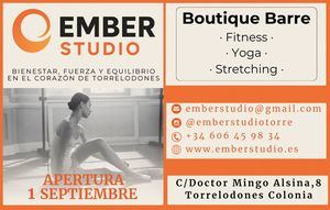 Practica el Barre en Ember Studio, un espacio con estilo