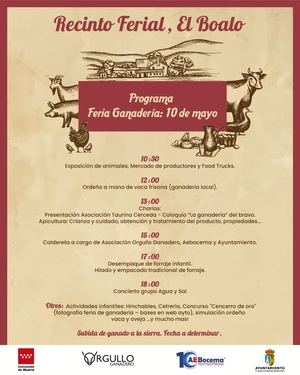 El Boalo celebra este sábado la Feria de Ganadería, con actividades para toda la familia