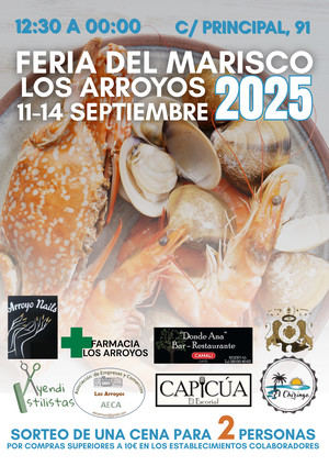 La Feria del Marisco vuelve a Los Arroyos, en El Escorial, del 11 al 14 de septiembre