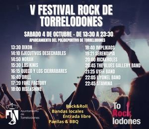 El V Festival Rock de Torrelodones ofrecerá este sábado diez horas de música en directo