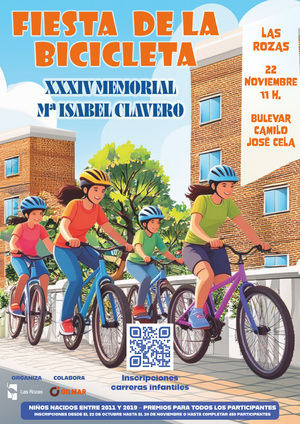 No te puedes perder la Fiesta de la Bicicleta en Las Rozas, un evento para toda la familia que une deporte y diversión