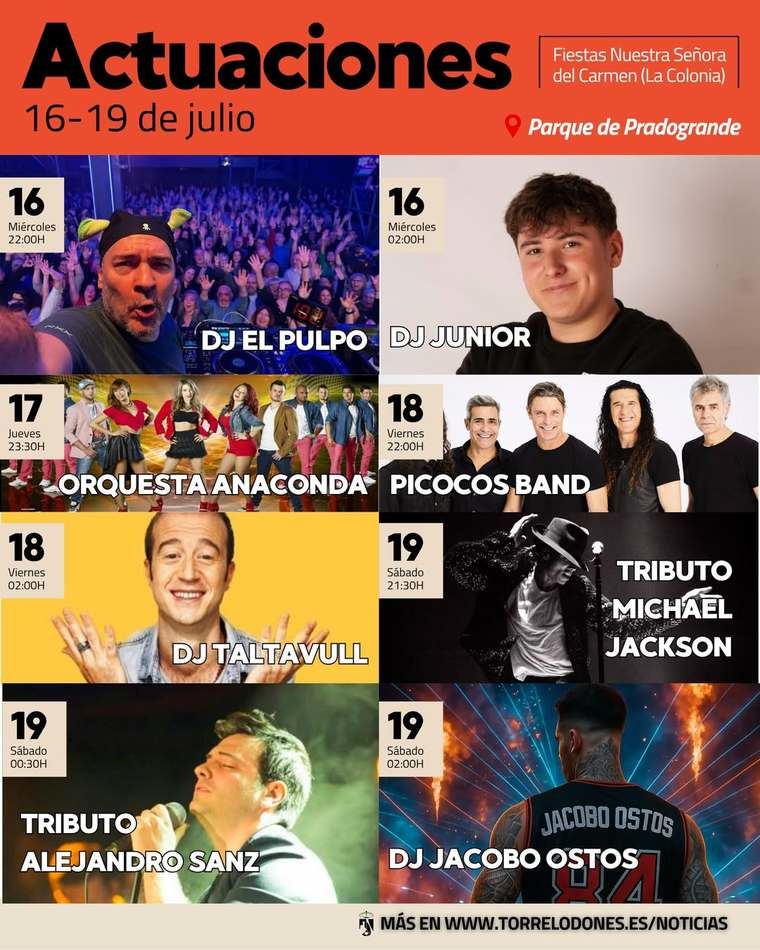 Comienzan las fiestas de la Colonia de Torrelodones en honor a la Virgen del Carmen