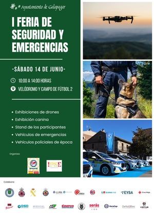 Galapagar celebra este fin de semana su I Feria de Seguridad y Emergencias